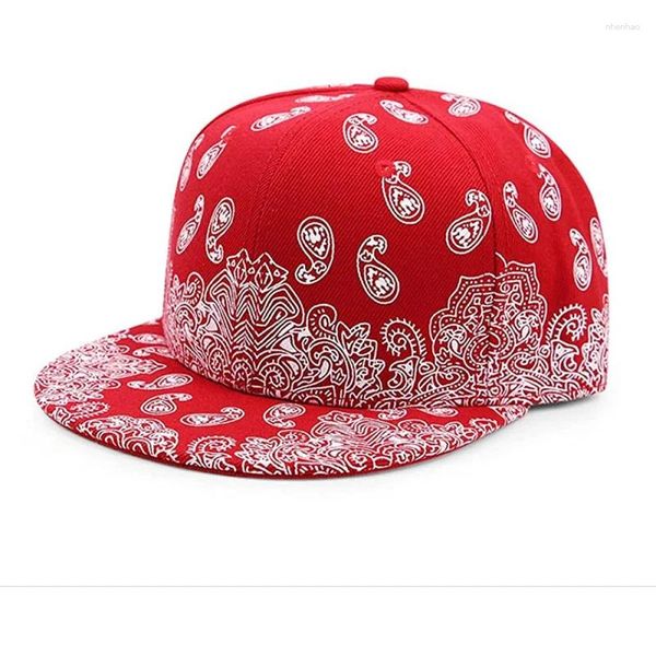 Ball Caps Bandana Baseball Cap chapeaux pour hommes Hat de plage Soleil Femme Black Femmes Blue Red Fashion Hip Hop DJ