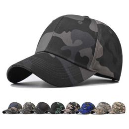Ball Caps Baseball C Snback Hat Camouflage Patroon Militaire training Zon Hoed Spring herfst Baseball C Hip Hop gemonteerd C