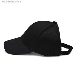 Ball Caps Baseball Cap Backless Hat Headwear Soft Alivable Alivable Washable Breathable Dessy Fashionpable Hat Decoration Unique Design Q240425
