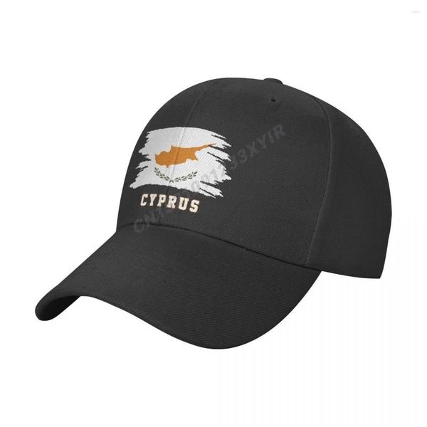 Gorras de béisbol Gorra de béisbol Bandera de Chipre Cool Cypriots Fans Wild Sun Shade Peaked Ajustable al aire libre para hombres y mujeres