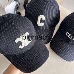 Tapas de bola de béisbol diseñador de diseñadores de sombreros Luxe unisex lienzo de granja de estampado geométrico sólido con bolsas de polvo de hombres a la moda snapback femenina hat002