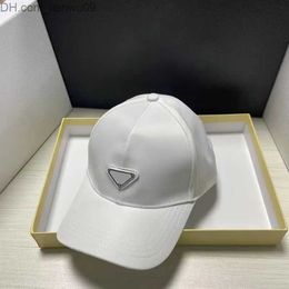 Bola de bolas Baseball Tap Designer Luxury Hat Classic Black Triangle Fashion Fashion Street Street Hat Sunshade Hat de alta calidad Z230818