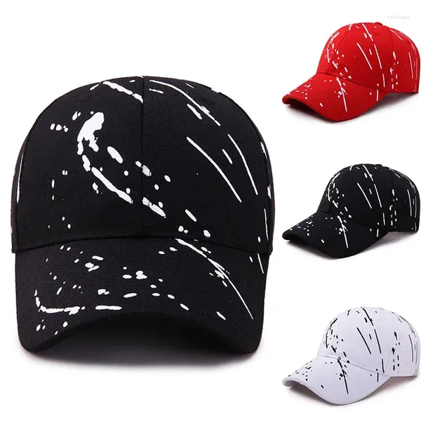 Casquettes de Baseball Casquette de Baseball Graffiti Snapback Hip Hop Chapeaux de Soleil En Plein Air À Sommet Décontracté Neutre Respirant Élégant Visière Chapeau