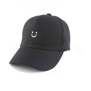 Ball Caps Caps de baseball Capuche souriante Face Broderie Snapback Chapeaux pour hommes femmes Fashion Hip Hop Caps Happy Lovers Protection Sun Protection papa Hat Y240507