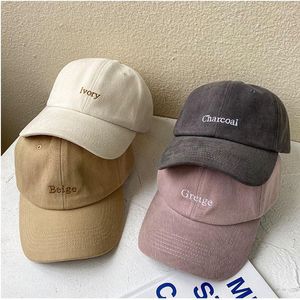 Ball Caps Baseball Cap met klassieke verstelbare Fastner Summer Fashion Letter for Women and Men Sunshade Decoration Casual Hip Hop Hats