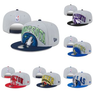 Ball Caps basketbalhoeden passen Snapbacks klassieke kleurenpiek gemonteerde hoeden mesh hoed buitenshuis sport cap mix hoed