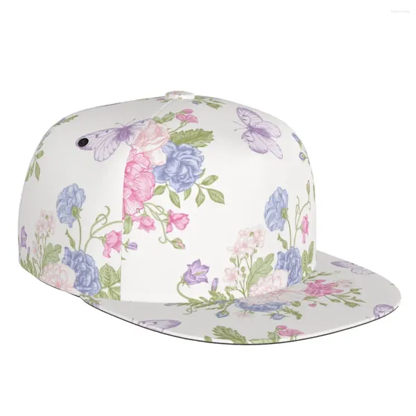 Gorras de bola Belleza Mariposa Impresión 3D Gorra de béisbol Casual Sombrero para el sol Elegante Estilo étnico Moda Etapa Hip Hop Mujeres Hombres