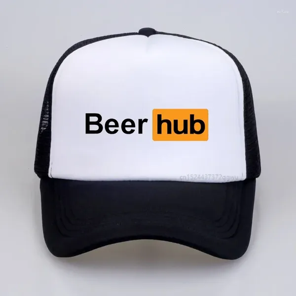 Ball Caps Beer Hub Baseball Cap Femme Hommes Ajustement BEARHUB DAD HAPE