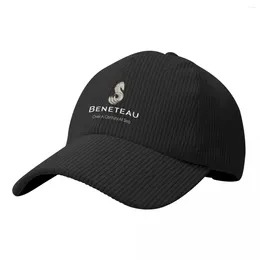 Ball Caps Beneteau Sailboat Logo Corduroy Baseball Cap Western Hat Snack Back Men Women's's