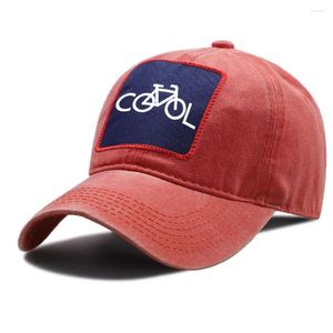 Kogelcaps fiets coole print grappige honkbal outdoor katoenen vader hoeden zomer zonnebrandcrème cap verstelbare unisex snapback hoed