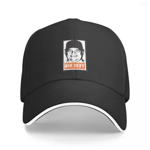 Ball Caps BIG SEXY Bartolo Colon Baseball Cap Hoed Anime Zwart Militair Tactisch Dames Heren