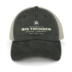 Ball Caps Big Thunder Mining Company - Theme Park Series Cowboy Hat Trucker Mountaineering Sports Cap Girl's Hats Heren heren