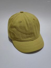 Kogelcaps bisenmade honkbal pet voor vrouwen en mannen zomer korte randzon hoed '5 cm visors' katoen hiphop casual snapback hoeden