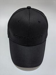 Golpía de béisbol hecha por las gorras para mujeres para mujeres y hombres 'noroeste' sombrero de bordado algodón de algodón de algodón dura de moda unisex snapback 2024