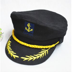 Kogelcaps zwart wit rood gestreepte militaire hoed cap verstelbare soldaatkapitein Sailor Army Vintage Bone Gorras voor vrouwelijke mannen 230421