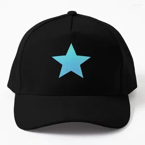 Ball Caps Blue Star Mural Big Baseball Cap Vintage Military Tactical Ladies Hat Men's