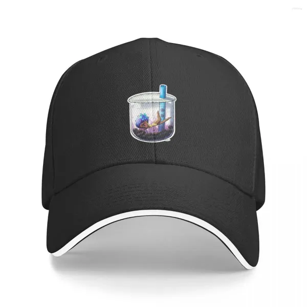 Ball Caps Boba Dive - Taro Baseball Cap | -F- |Beach Kids Hat Trucker Femme's Men's