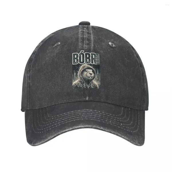 Ball Caps Bob Kurwa Steampunk City Circuits Baseball Men Femmes en détresse Denim Heads Bober Outdoor All Seasons Travel Hat