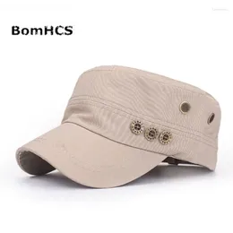 Ball Caps bomhcs coréens hommes femmes Flatcap Spring Fashion Buttons Cotton Cotton Cap Paped 2024070703