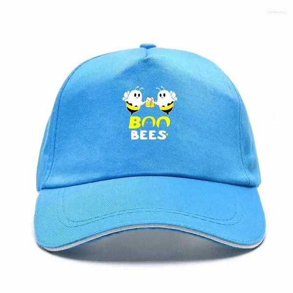 Gorras de bola Boo Bees Beber vino Halloween Gorra de béisbol divertida Impresión casual de alta calidad