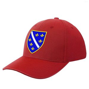 Ball Caps Bosnie Bosnie-Herzégovine Original Crest Baseball Capinier dure