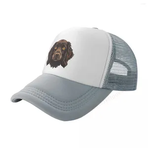 Gorras de bola Boykin Spaniel Gorra de béisbol para amantes de los perros Hombres Mujeres Snapback Sombrero Transpirable Camionero Casual Al aire libre Ajustable