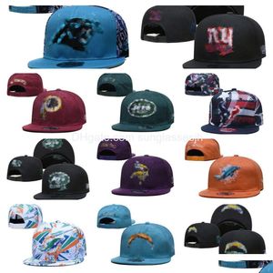 Ball Caps Merk Alle Teams Logo Designer Hoeden Baskball Snapback Borduren Voetbal Zon Mesh Flex Mutsen Hoed Hip Hop Sport Snapbacks Dhdc7