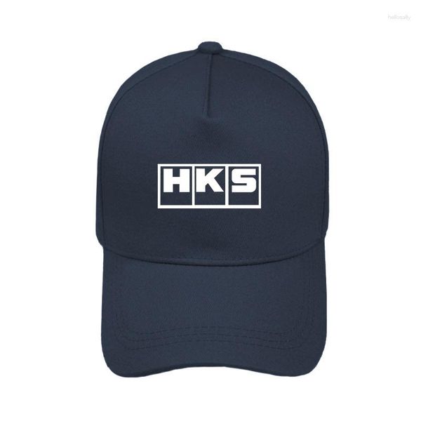 Gorras de béisbol Marca Car Auto HKS Gorra de béisbol Hombres Algodón Sólido Casual Hip Hop Sun Shade Mujeres al aire libre H162