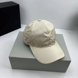 Ball Caps Brand Designer Cassic omgekeerde Triangle Baseball Cap Hoogwaardige sport Casual Street Fashion Ladies