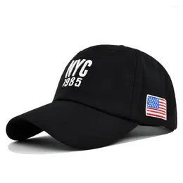 Casquettes de baseball Marque NYC Denim Casquette de baseball Hommes Femmes Broderie Lettre Jeans Snapback Chapeau Casquette Sports D'été USA Hip Hop CE533