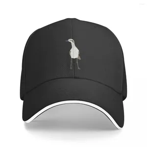 Caps à balle Bush Stone-Curlew sur un chapeau sauvage de casquette de baseball turquoise chez les hommes femmes