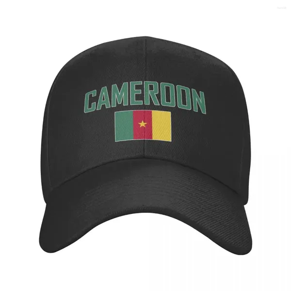 Ball Caps Cameroun Country Nom avec drapeau Sun Baseball CAP