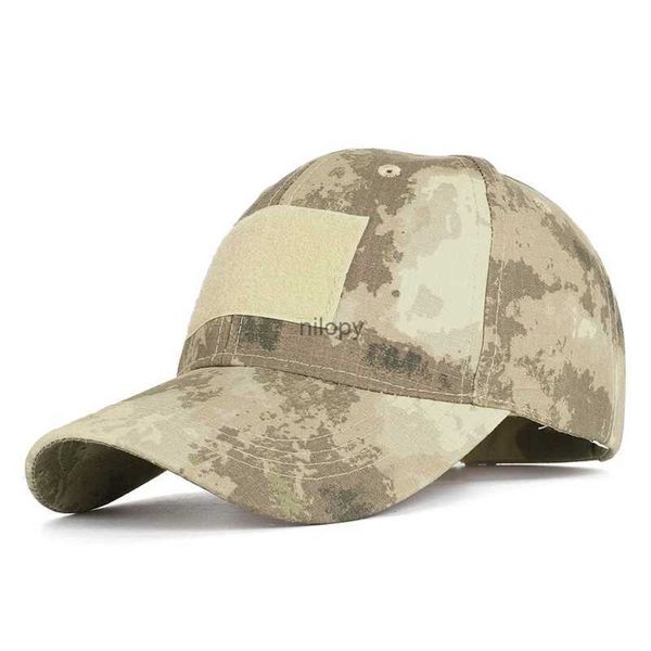 Caps à balle Camouflage Hat Caps de baseball pour hommes Capes de chasse Sport Caps de chasse Simplicité Tactical Military Army Camo Camo Hats Broidy