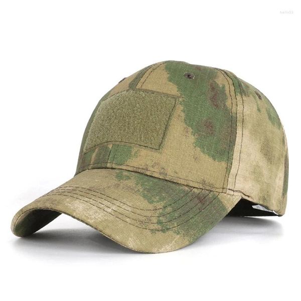 Gorras de bola Sombrero de camuflaje Béisbol para hombres Mujeres Deporte Caza Gorra Simplicidad Táctica Militar Ejército Camo Sombreros Bordado