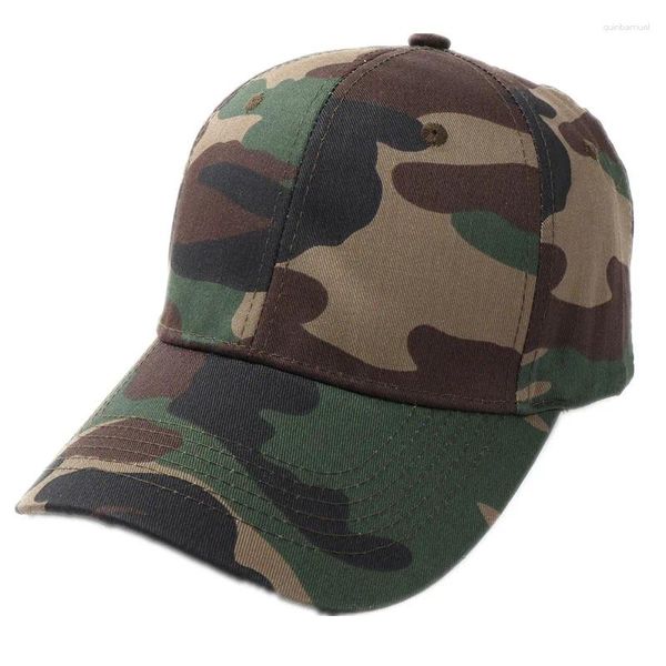 Casquettes de baseball Casquette de baseball à motif camouflage pour hommes et femmes Mode Hip Hop Snapback Chapeau Été Chapeaux de soleil Ajustable Papa