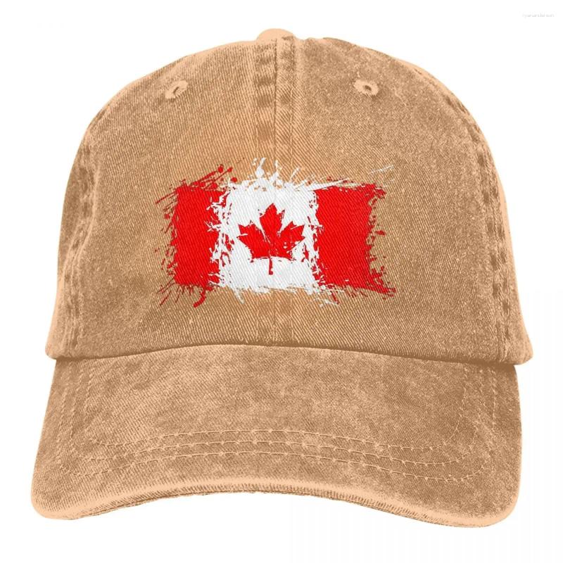 Ball Caps Canada Flag Red_62560434 Berretto da baseball Uomo Cappelli Donna Visiera Protezione Snapback