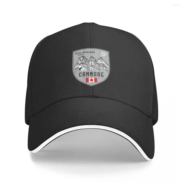 Ball Caps Canmore Canada Emblem Baseball Cap Vintage Funny Hat Cosplay Beach Men's Women's's