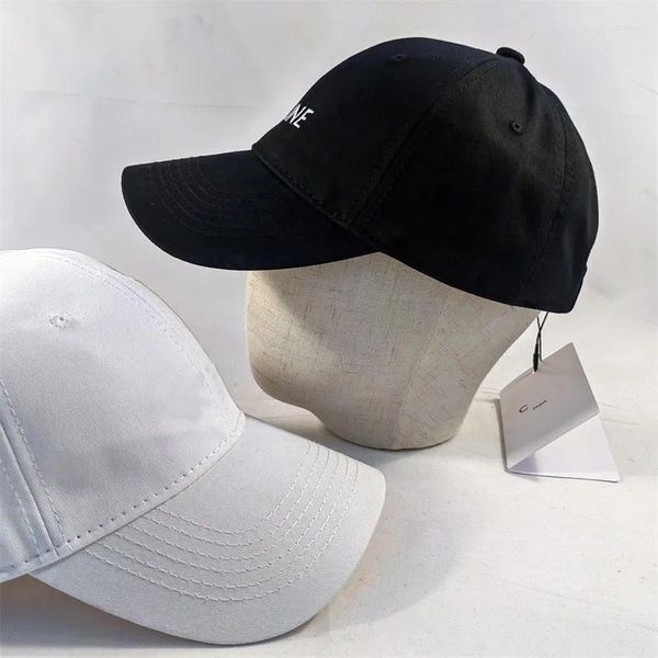 Diseñador gorras de bola lienzo bordado casquette gorra de béisbol moda lujo mujeres para hombre diseñadores sombrero a prueba de sol ajustado camionero forro de algodón primavera verano al aire libre