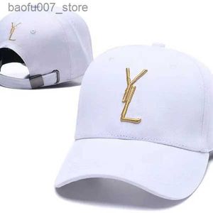 Ball Caps Cap Designer hoed Luxe Casquette Cap Solid Color Letter Design Hat Fashion Hat Temperament Match Style Ball Caps Men Men Women Baseball Capq240403