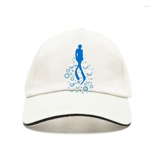 Casquettes de Baseball, chapeau de plongée libre Drea Bue T créer coton réglable 3x Etter intéressant mode Uer Natura Baseball