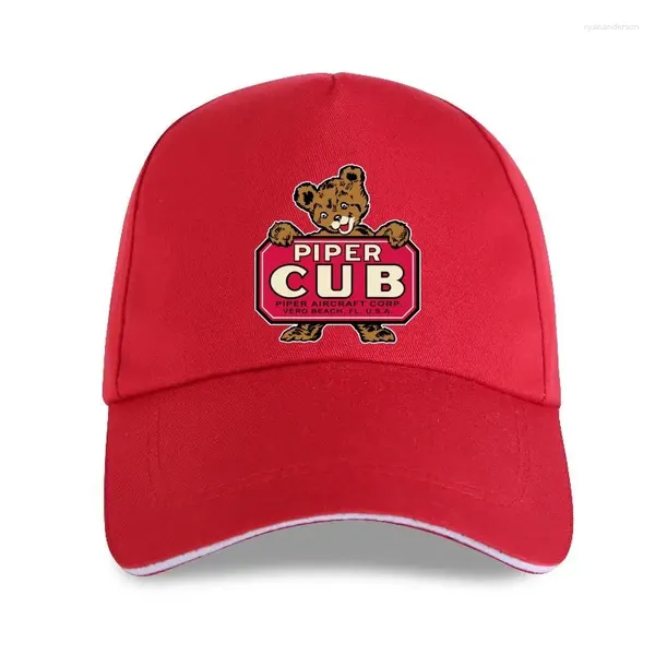Casquettes de baseball, chapeau Piper Cub, Logo rétro, entraînement en avion, ours, vol d'aviation, Baseball