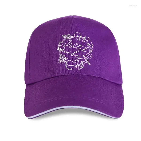 Gorras de bola Gorra Sombrero Bruja Vibes Béisbol Espeluznante Mujeres malvadas Otoño Fiesta de Halloween Regalo Divertido Brujería Gráfico Top