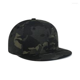 Gorras de béisbol gorra hombres Snapback ejército otoño verano mujeres plana Bill sombrero ajustable transpirable deportes Hip Hop accesorio para correr para adolescentes