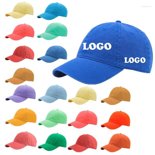 Gorra de gorras con nombre, gorras Snapback personalizadas, béisbol bordado con logotipo, algodón ajustable unisex