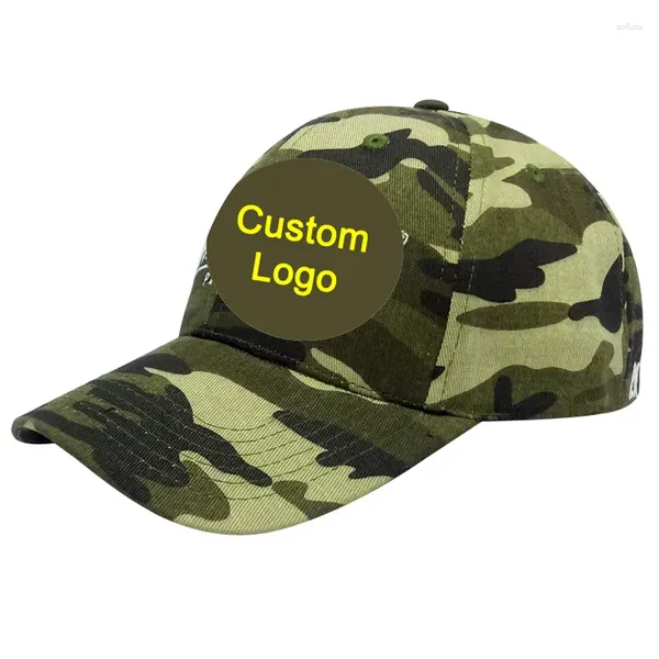 Gorras de bola Gorra con etiqueta Etiqueta colgante Etiqueta tejida Atrás Snap Ejército Camo Camuflaje Color Bicicleta Bicicleta Partido Carrera Juego Béisbol Sombrero personalizado