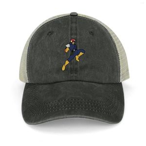 Ball Caps Capitaine Falcon Knee Cowboy Hat UV Protection Solar Sun Cap Capot pour filles hommes