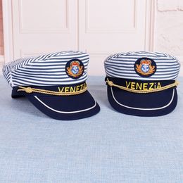 Casquettes de capitaine, chapeaux de marin, accessoire de Costume pour mascarade, décorations de fête, habillage élégant, thème discothèque, 230404