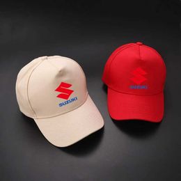 Ball Caps Car Hats Casual Baseball Caps Sunscreen Cotton Ventilate Hat voor Suzuki M109R GSF Bandit GSXS GSX-S 0 GSX-S0 GSX S750 T240429