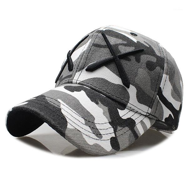 Capas de pelota Casquette Camuflage Dad Hats For Men Mujeres Algodón Camor Béisbol Béisbol Al aire libre Hunting Snapback Army1