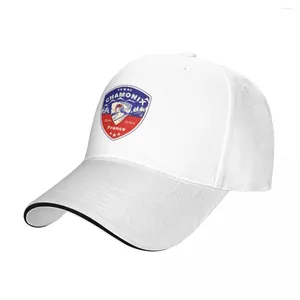 Ball Caps Chamonix Frankrijk Skiën Ski Bergen Skiër Baseball Cap Streetwear Zomerhoeden Militaire Man Heren Dames